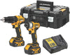 DeWalt DCK2060M2T 18V Cordless Drill and Impact Driver Twin Pack