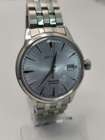 SEIKO Presage 4R35-01T0 192343 Silver Men's Wrist Watch - BOXED