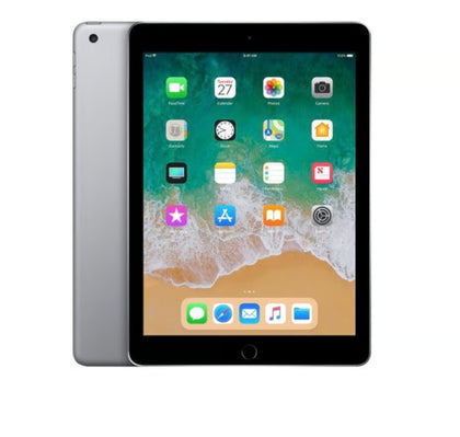 Apple ipad 6th gen space grey wifi, 9.7
