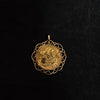 1967 Gold Sovereign Coin Elizabeth II Young Head & 9ct Mount - Full