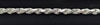 925 Silver Hallmarked, diamond-cut rope Style With Lobster Clasp, 8", 22.5g, !!BRAND NEW!!