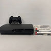 Sony PlayStation 3 Slim Console 160GB Boxed - 4 Game Package