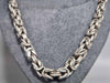 Silver Chain & Bracelet set 109.1G