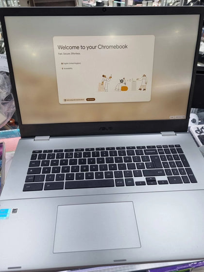 Asus CX1700/N4500/4GB Ram/128GB SSD/17”/ChromeOS/