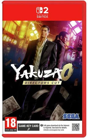 Switch 2 - Yakuza 0 Director's Cut - Sealed
