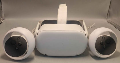 Meta/Oculus Quest 2 VR Headset (With Controllers) - 128GB *crack on nose bridge*