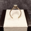 9ct White Gold Solitaire Ring - Size L