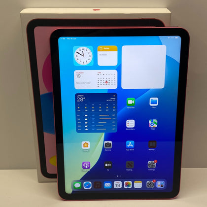 Apple iPad A16 Model A3354 128GB in Pink WiFi Boxed