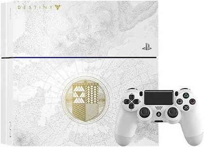 Playstation 4 Console, 500GB Destiny White, Boxed