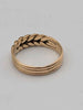 18ct Yellow Gold Antique Victorian 18ct Gold Keeper Ring - Birmingham Stamp - 4.61 Grams - Size P