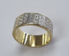 18CT GOLD RING SIZE N LEYLAND