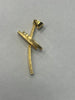 14CT YELLOW GOLD CROSS PENDANT