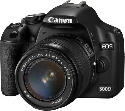 Canon EOS 500D Digital SLR Camera (incl. EF-S 18-55 mm IS Lens