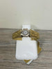 18ct Gold Ring (Size O) Apx 3g