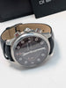 DX DI Bacarri Swiss Made Gents Automatic Chronograph Watch With Carbon Fibre Pattern Dial - Boxed -  in excellent condtion