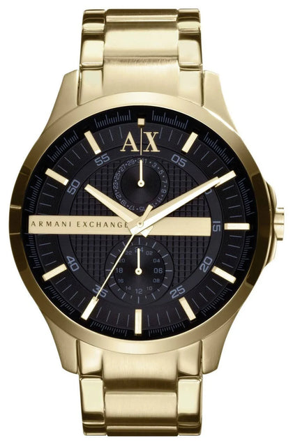 *** Bank Holiday Sales*** Armani Exchange Mens Gold Bracelet Watch AX2122