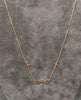 9ct Yellow Gold Dragonfly Necklace & Matching Stud Earrings - 15"