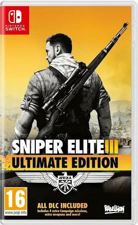 Sniper Elite 3 III Ultimate Edition Switch