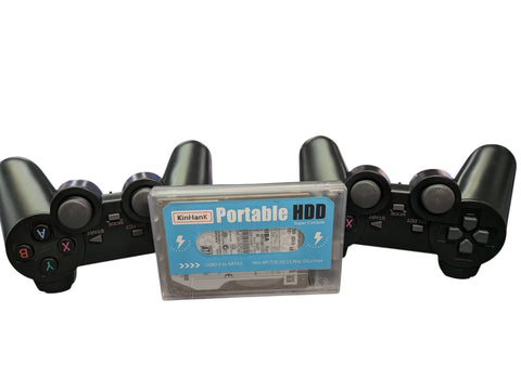Kinhank Portable Super Console HDD 11000 Games Built in& 2 Controllers