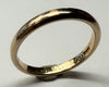 9ct gold wedding ring size M