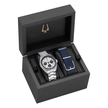 Bulova Chronograph 'Lunar Pilot' Men's Watch 98K112 ** Boxed **