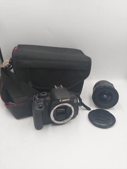 Canon EOS 700D Camera Body with Sigma 10-20mm 1:4-5.6 EX DC HSM (Canon) Lens