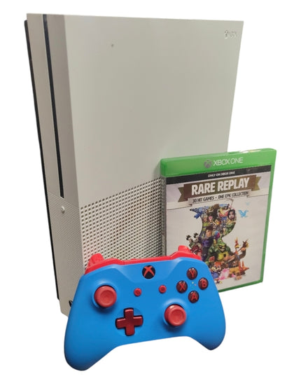 Microsoft XBox One S 500GB w/Rare Replay**Unboxed**