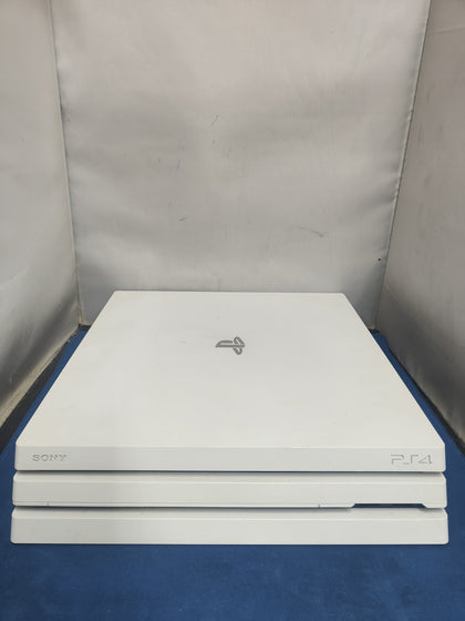 White playstation 4 pro