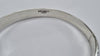 SILVER PATTERNED BANGLE LEYLAND