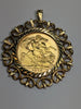 1976 Full Gold Sovereign + 9ct Mount