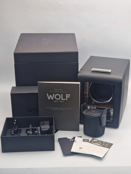 **NEW** FOX Viceroy module 2.7 single watch winder with all accessories and box
