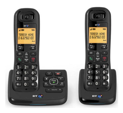 BT - Twin Cordless Handsets.