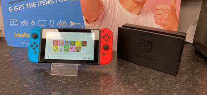 NINTENDO SWITCH AND DOCK LEIGH STORE.