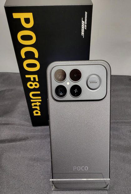 Xiaomi POCO F8 Ultra Smartphone - Black, 16GB+512GB, Unlocked (dual sim) - Boxed