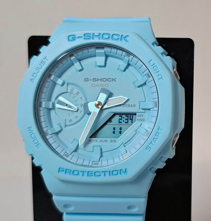 Casio G-Shock GA-2100-2A2ER Watch Blue