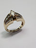 10ct Gold Luxury Diamond Ring