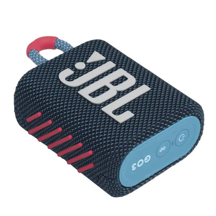 JBL, GO3 Portable Waterproof Wireless Speaker, Blue/Red