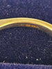 9ct Gold Ring (Size P) Apx 2.2g