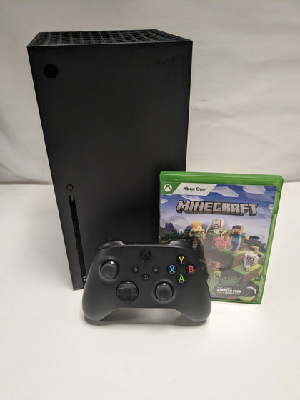 Microsoft Xbox Series X 1TB Minecraft Package.