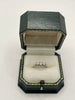 9ct White Gold Ring Size - K