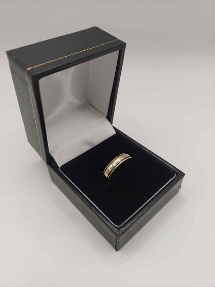 (9ct 375 Hallmarked&Tested), 2.6g Gold Band Ring, Size K