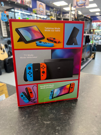 Nintendo Switch OLED - Neon Blue/Neon Red