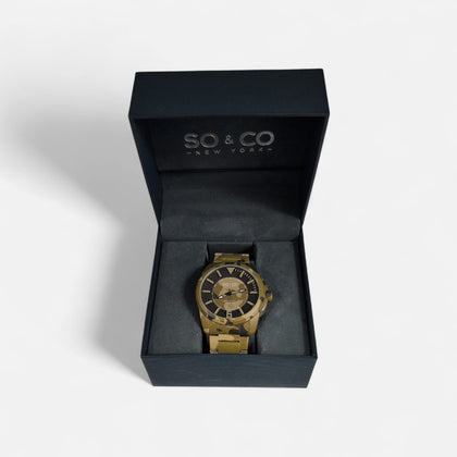 SO & CO New York Cameo Watch