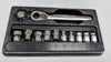 SNAP-ON 11 PIECE 1/4" DRIVE RATCHET & SOCKET SET RAT72  LEYLAND