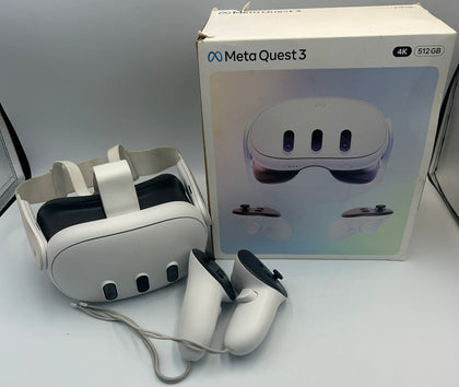Meta Quest 3 VR Headset (With Controllers) - 512GB, Boxed