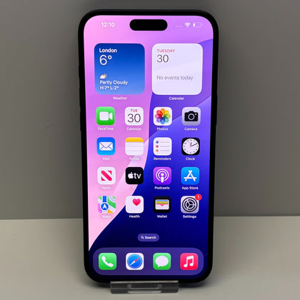 Apple iPhone 16 Plus Unlocked Model A3290 128GB in Black