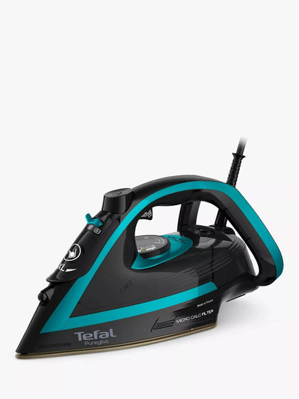 Tefal Puregliss FV8066 Steam Iron Black Blue