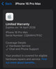 Apple iPhone 16 Pro Max 256GB Black Titanium **LTD Apple Warranty**