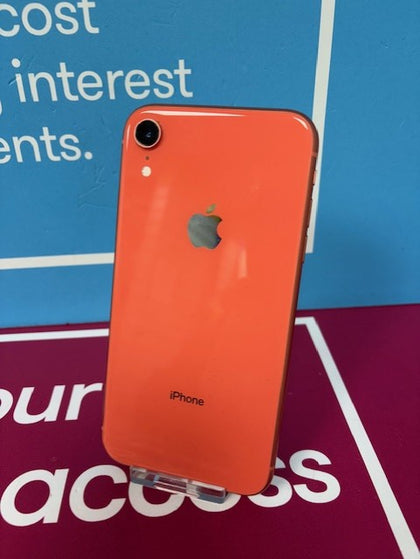 IPHONE XR 64GB CORAL 84% BATTERY HEALTH UNLOCKED UNBOXED **READ DESCRIPTION**