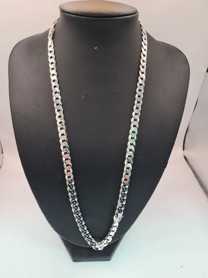 BRAND NEW SILVER CHAIN 925, WEIGHT 45.02 LENGHT 24